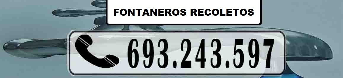 Fontaneros Recoletos Madrid Urgentes